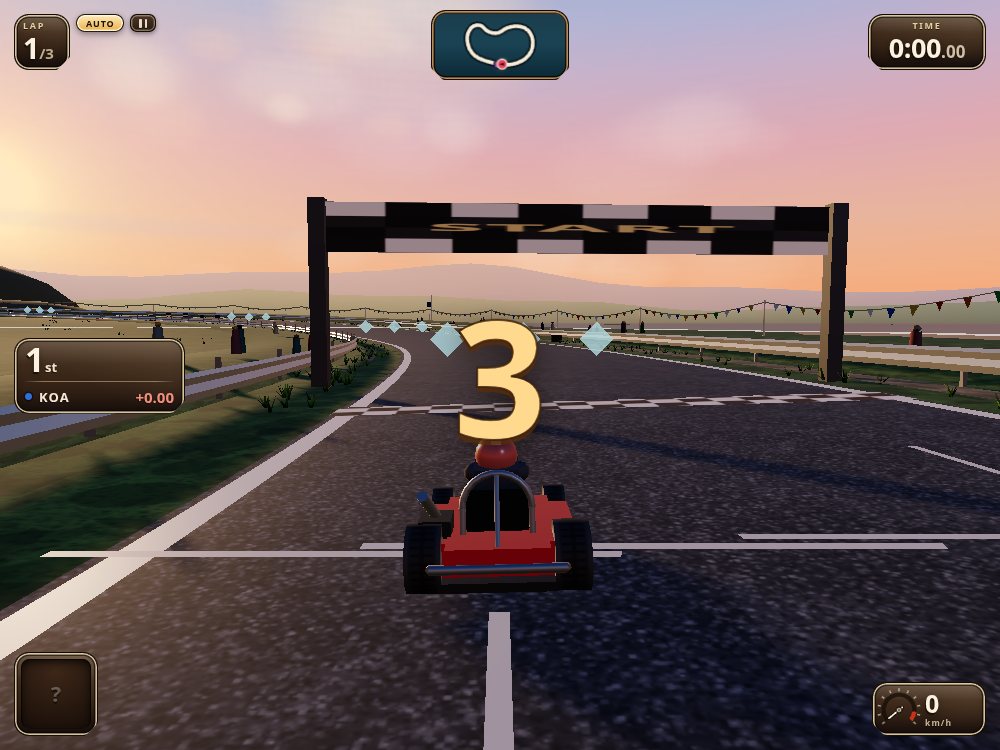 Kart Blitz, a browser kart racer