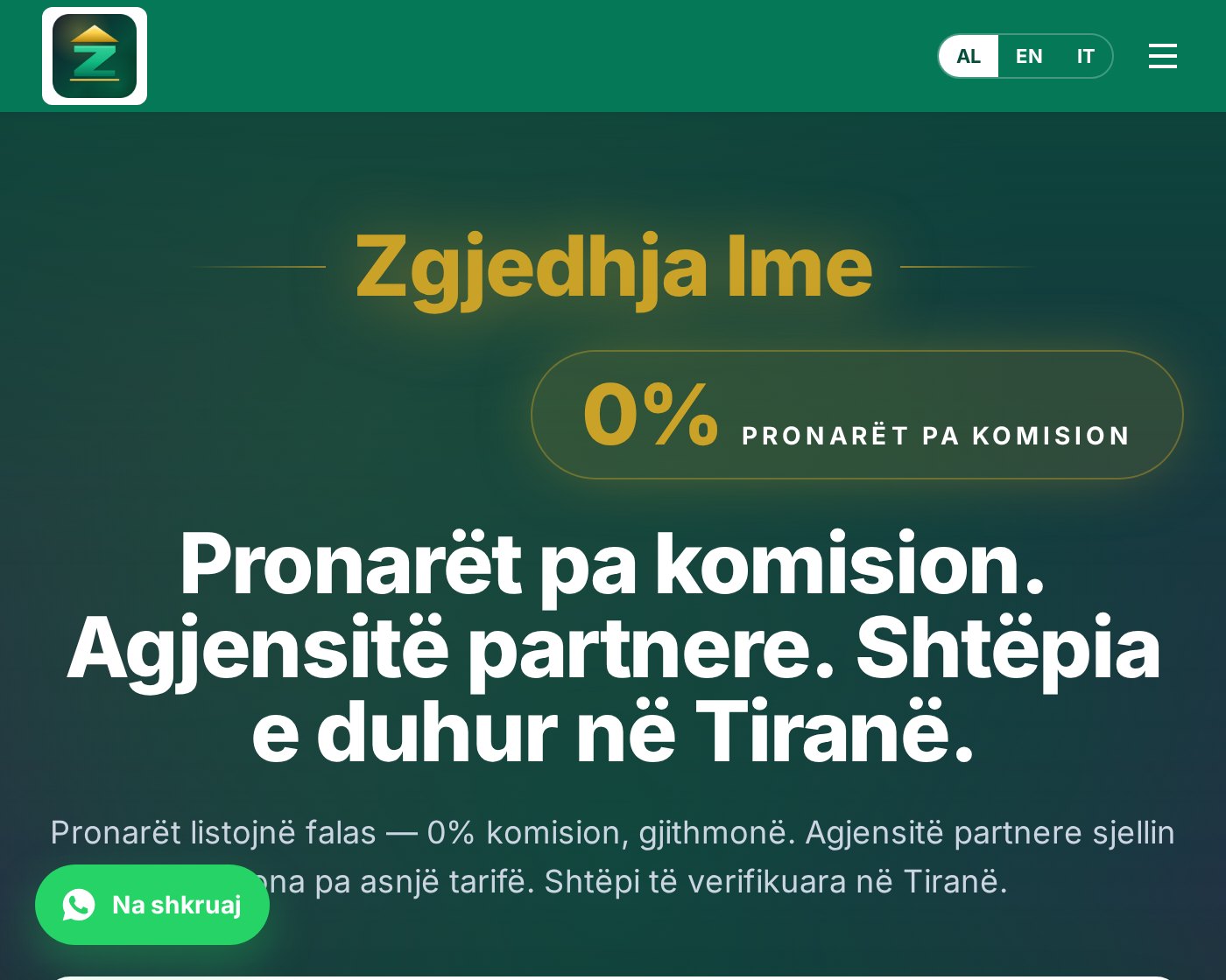 Zgjedhja Ime — a platform we run in production and rank for daily